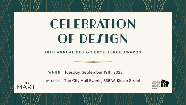 20th Anniversary Design Excellence Awards: Purchase Tickets Now!